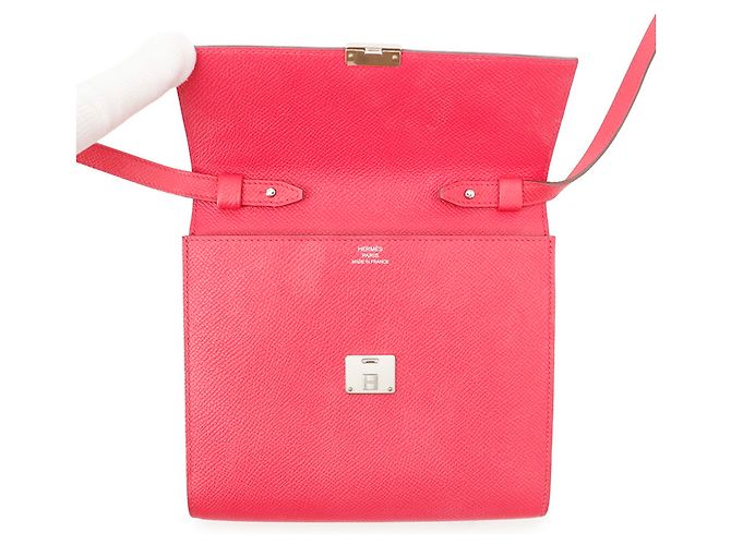 Hermès Bolsa Hermes Clic 16 Rose Extreme Rosa - vista 5