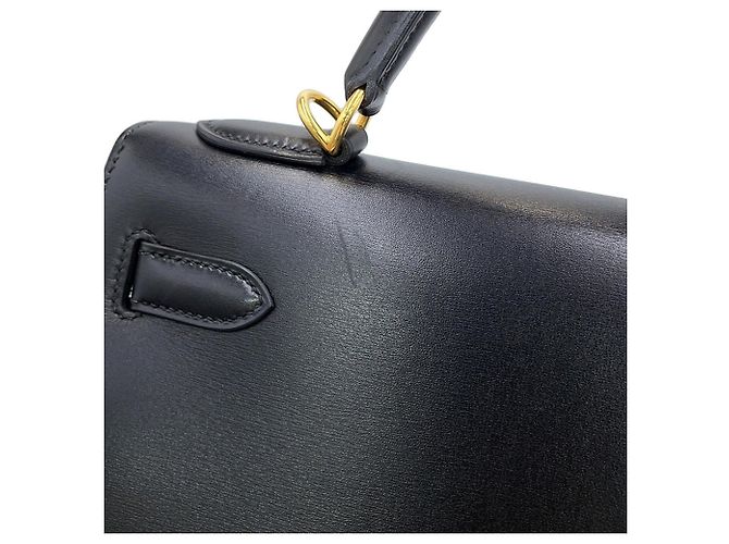 Hermès Bolsa de mão Hermes Kelly 32 Preto - vista 10