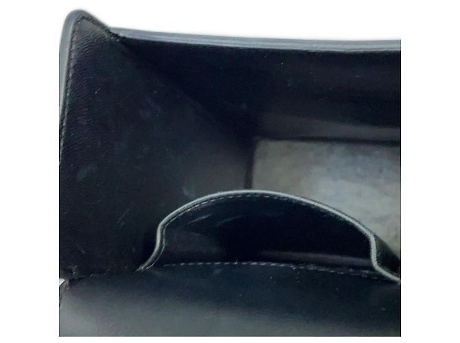 Hermès Hermes Cinetic Black Tadelakt D Stamp Handtasche Schwarz - Ansicht 13