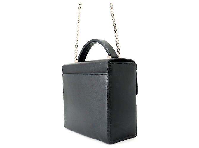 Hermès Hermes Cinetic Black Tadelakt D Stamp Handtasche Schwarz - Ansicht 2