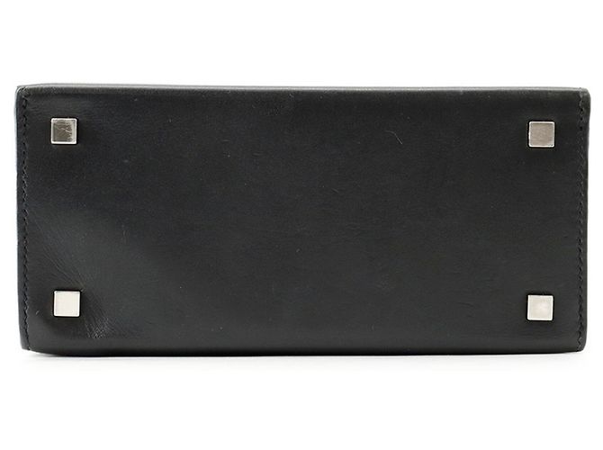Hermès Hermes Cinetic Black Tadelakt D Stamp Handtasche Schwarz - Ansicht 3