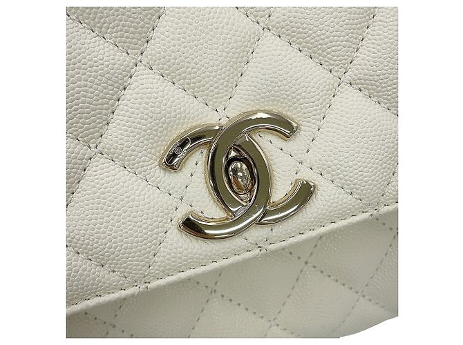Bolso Chanel Matelassé en White Blanco - vista 11