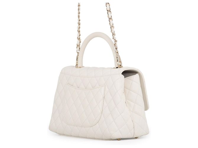 Bolso Chanel Matelassé en White Blanco - vista 2