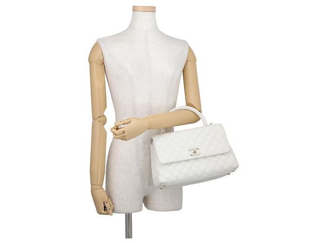 Bolso Chanel Matelassé en White Blanco - vista 3