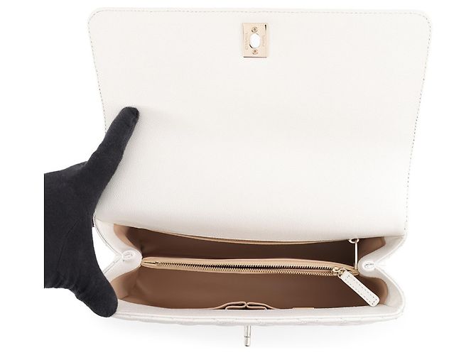 Bolso Chanel Matelassé en White Blanco - vista 5