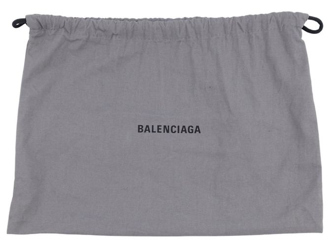 Borsa a tracolla Balenciaga in tela rossa e bianca Bianco Rosso - vista 12