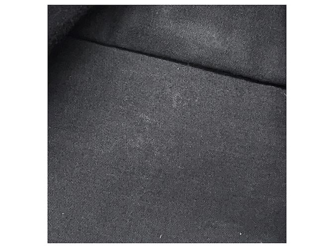 Borsa Tote in tela Balenciaga Nero Crudo - vista 6