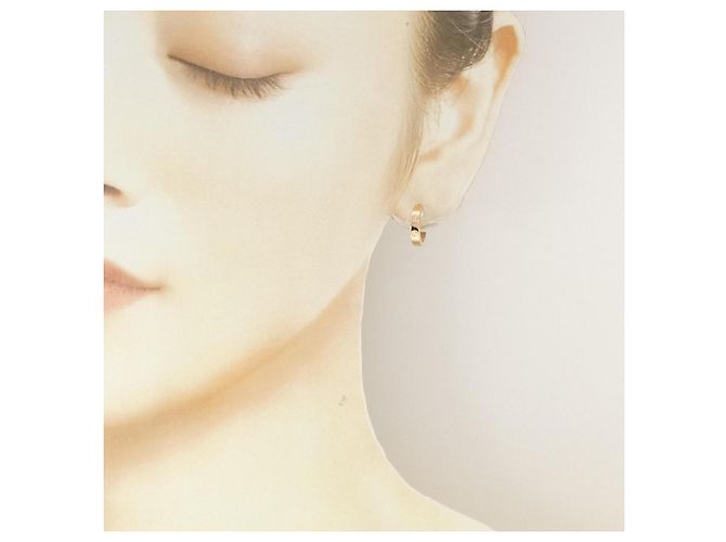 Orecchini Cartier Mini Love in oro rosa 18K - vista 4