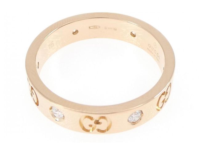 Gucci Icon Band Ring in Roségold - Ansicht 3