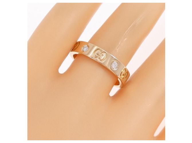 Gucci Icon Band Ring in Roségold - Ansicht 5