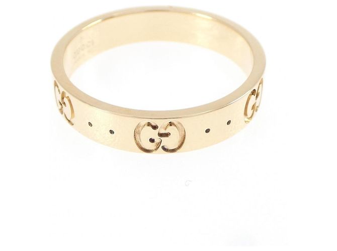 Anello Gucci Icon in Oro Giallo 18K - vista 2