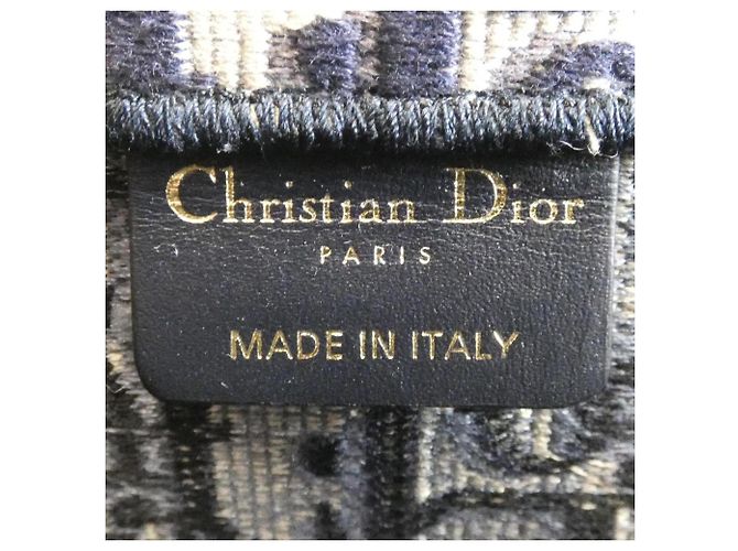 Christian Dior DIOR OBLIQUE Book Tote Blu - vista 8