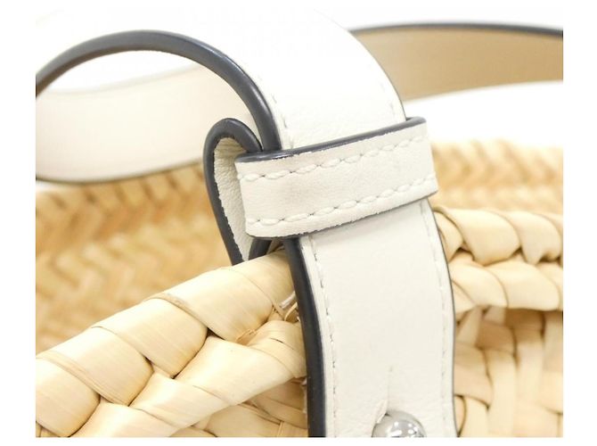 Bolsa Loewe A223S93X04 Branco Bege - vista 6