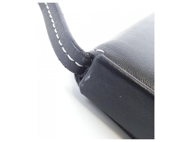 Borsa pouch Loewe in vitello nero - vista 4