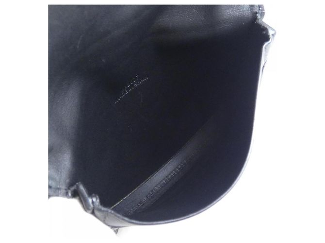Borsa pouch Loewe in vitello nero - vista 9