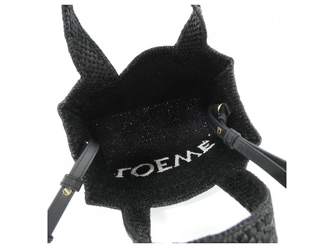 Borsa a mano Loewe Font Tote Small Nero - vista 6