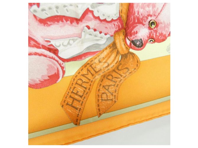 Hermès Carré Hermes CONFIDENTS DES COEURS Arancione - vista 2