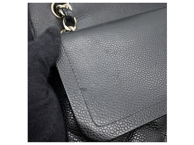 Borsa a tracolla con catena Chanel Matelassé Nero - vista 12
