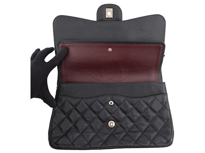Borsa a tracolla con catena Chanel Matelassé Nero - vista 6