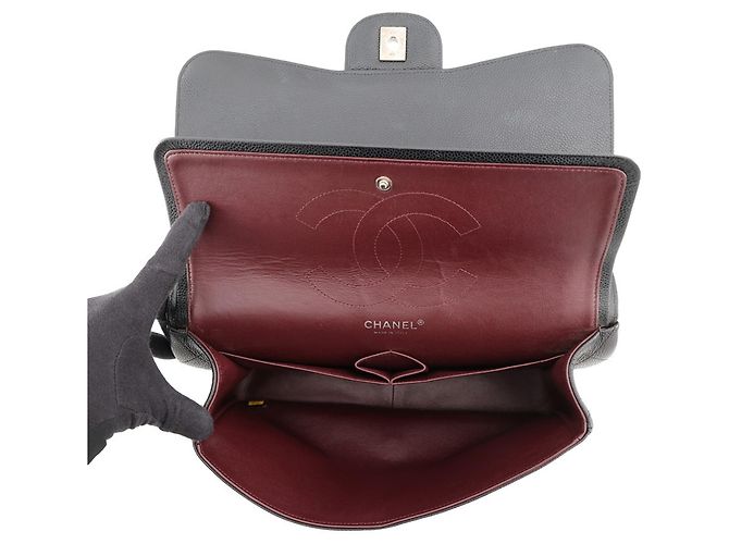 Borsa a tracolla con catena Chanel Matelassé Nero - vista 7