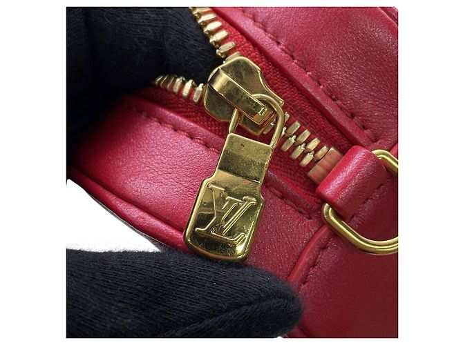Bolso de hombro Louis Vuitton Monogram Roja - vista 8