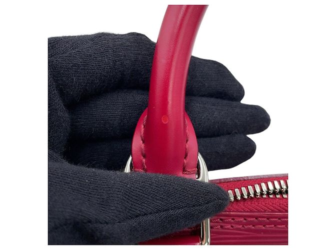 Louis Vuitton Alma BB Epi Handtasche Fuschia - Ansicht 12