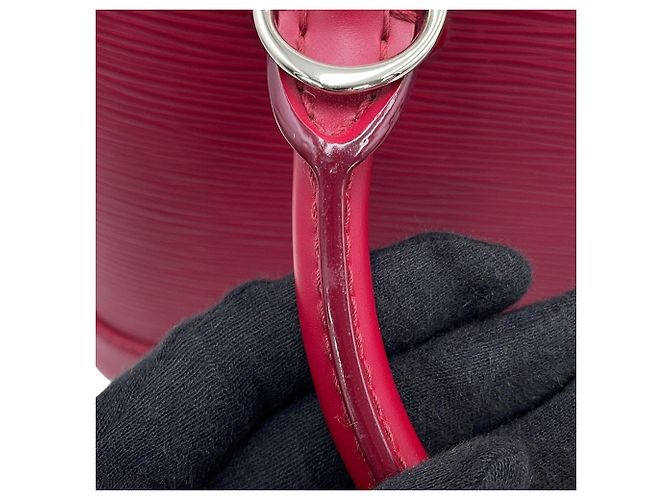 Louis Vuitton Alma BB Epi Handtasche Fuschia - Ansicht 13