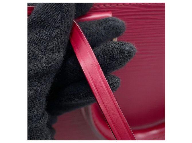 Louis Vuitton Alma BB Epi Handtasche Fuschia - Ansicht 15