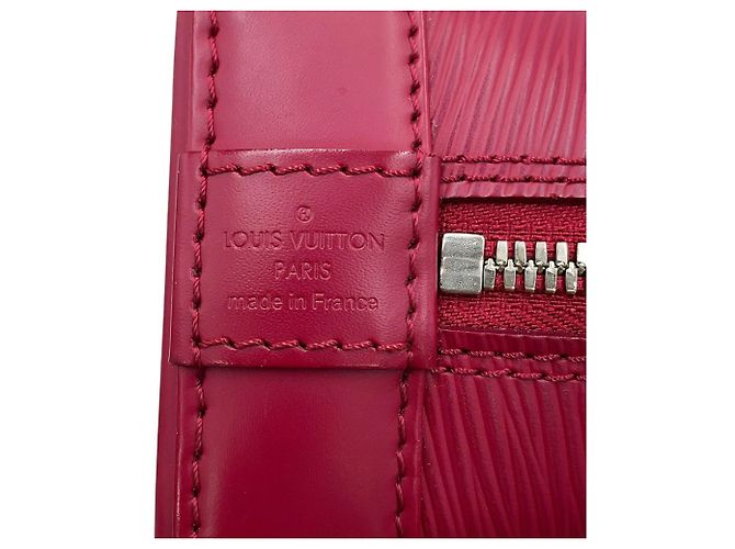 Louis Vuitton Alma BB Epi Handtasche Fuschia - Ansicht 17