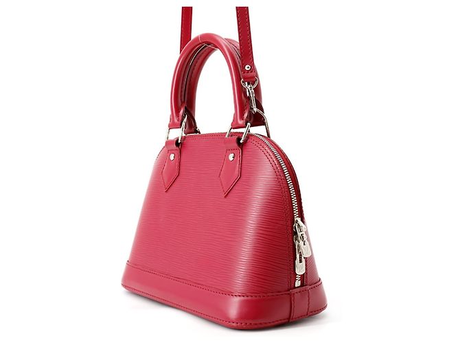 Louis Vuitton Alma BB Epi Handtasche Fuschia - Ansicht 2