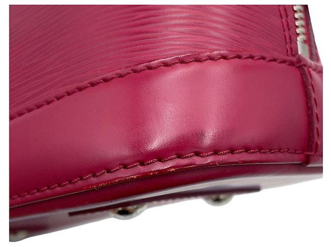 Louis Vuitton Alma BB Epi Handtasche Fuschia - Ansicht 9