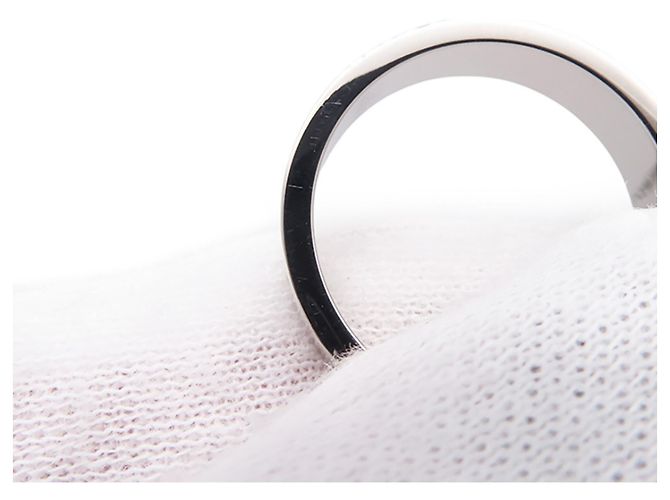 Anello Cartier Love Band in oro bianco 18K - vista 5