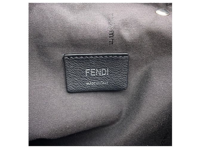 Borsa a tracolla 3-Way Fendi Marrone Blu - vista 18
