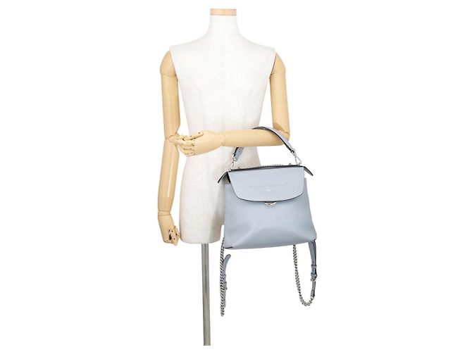 Borsa a tracolla 3-Way Fendi Marrone Blu - vista 4