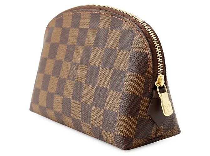 Louis Vuitton Damier Ebene Pochette Tic PM Roja - vista 2