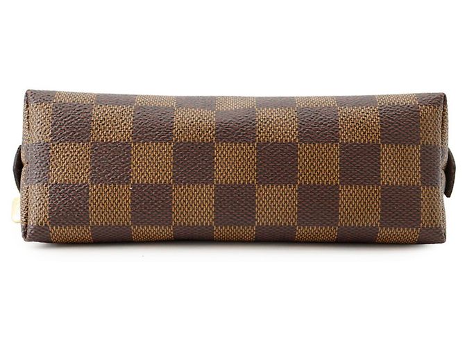 Louis Vuitton Damier Ebene Pochette Tic PM Roja - vista 3
