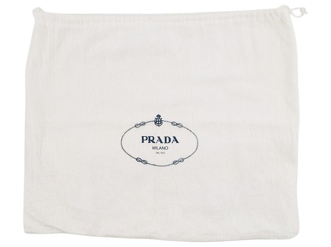 Borsa a tracolla Prada Beige Kaki in Tela Cachi - vista 14
