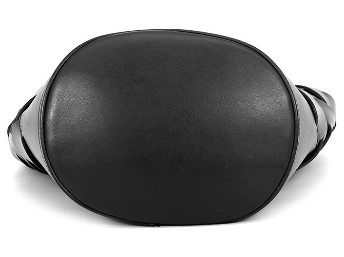 Prada Leather Shoulder Bag Black - view 3