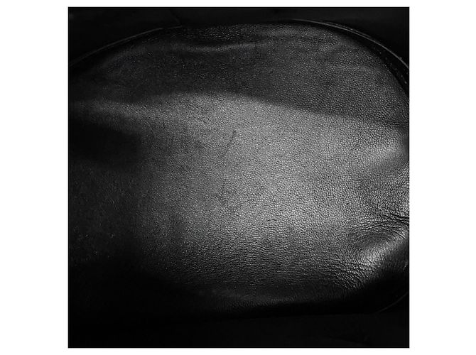 Prada Leather Shoulder Bag Black - view 6