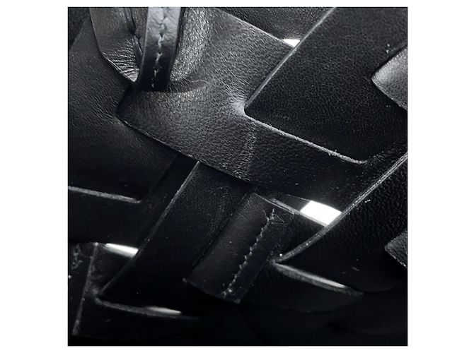 Prada Leather Shoulder Bag Black - view 9