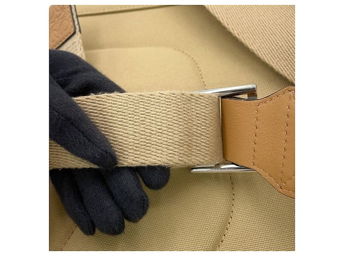 Mochila redonda Loewe Beige - vista 13