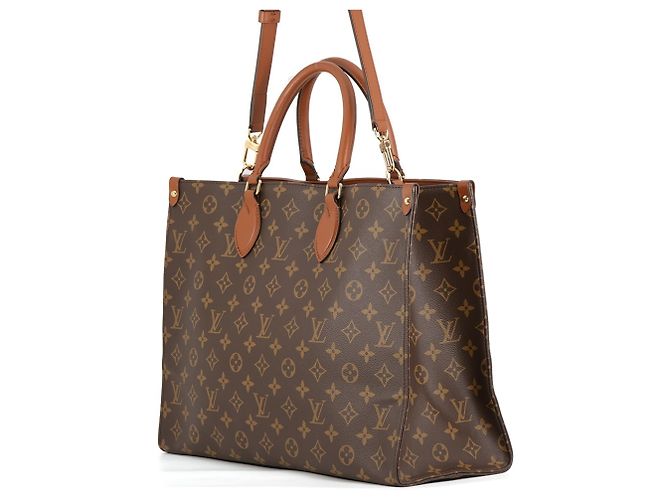 Louis Vuitton Monogram OnTheGo Organizer Tote Bag Braun - Ansicht 2