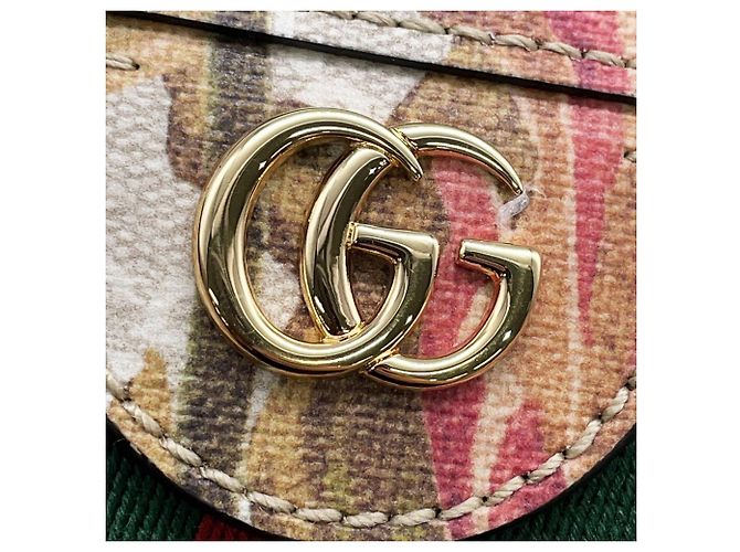 Borsa a tracolla Gucci Ophidia Flora Multicolore - vista 8