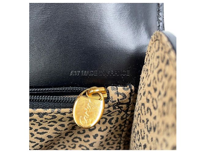 Borsa in pelle Cartier Panthère Nero - vista 18