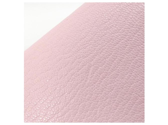 Hermès Hermes Bearn Soufflé langes Portemonnaie Pink - Ansicht 5
