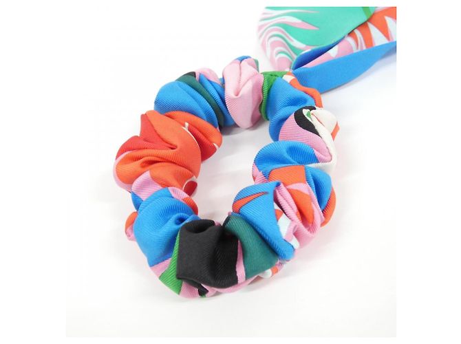 Hermès Hermes Bella Seiden-Scrunchie Pink - Ansicht 3