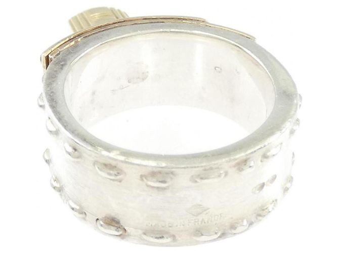 Ring Anello Hallmark Hermès Argento D'oro - vista 3