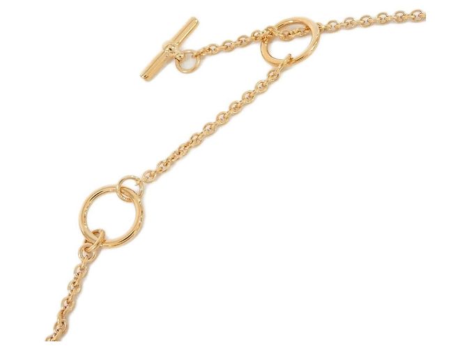 Hermès Collana Hermes Mini Maillon PM 100053FO D'oro - vista 4