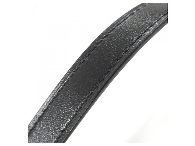 Hermès Bracciale Rivale Double Tour Hermes Nero Argento - vista 3