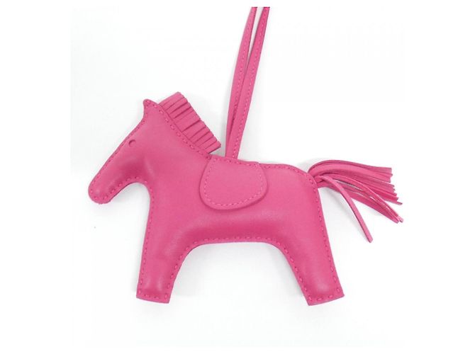 Hermès Hermes Rodeo Accessory Bag Charm MM Rosa - vista 2